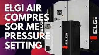 elgi air compressor me pressure adjust kaise karte hai #industrial #compressor #electrical