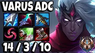 Varus vs Xayah [ ADC ] Lol Korea Challenger Patch 11.22 ✅
