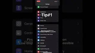 Want to Maximize your iPhone battery life 🔋! Use these 4 tips