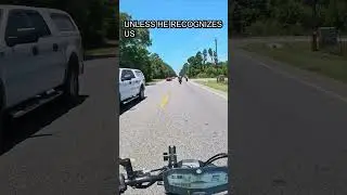 Wonder What He Wanted #bikesvscops