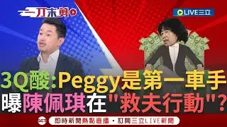 【一刀未剪】其實Peggy在執行救夫行動? 曝陳佩琪複製「愛滋器捐救柯模式」3Q:她覺得我多講幾次社會就會相信 酸陳佩琪邏輯很天才│【焦點人物大現場】20240911│三立新聞台