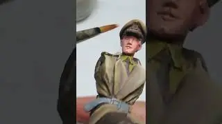 Blake and Mortimer painting figures