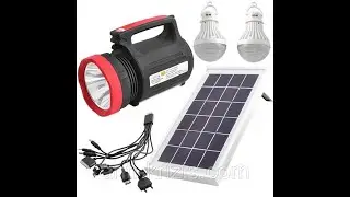 Solar system-lantern Yajia-Luxury YJ-1902T(SY) (lantern 1+22, 2 lamps, solar bat, Power bank), 2023!