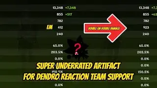 Increase Your Alhaitham Damage Significantly by Using Instructor Artifact Set on His Support