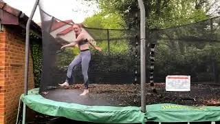 ❤️ GYMNAST KARINA DOES GYMNASTICS TUMBLING DANCE CIRCUS ❤️
