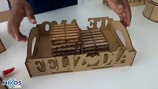 Corte y armando de productos realizados por una maquina láser CO2 | Redsail