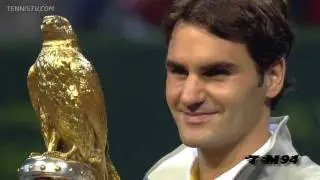 Roger Federer - Records Again in 2011 (Part 1/16 Doha) (HD)