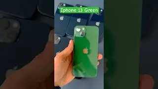 Iphone 13 Green ever green #shorts #short#viral #video #shortvideo #iphone #youtube #asmr #techshoww