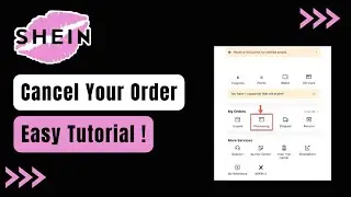 Shein - How to Cancel Order !