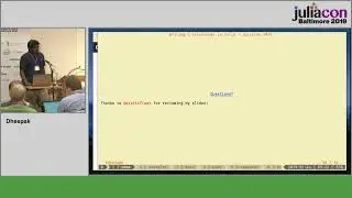Why Writing C Interfaces in Julia Is So Easy | Dheepak | JuliaCon 2019