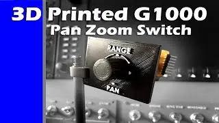 3D Printed G1000 Pan Zoom Switch for Flight Simulators