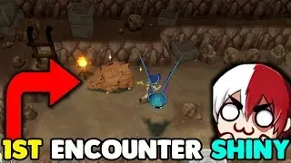1st Encounter Shiny Pokemon?! Shiny Rhyhorn in Let's Go Pikachu!