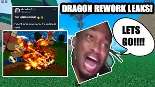 FINALLY MORE DRAGON REWORK LEAKS! + INSANE GLITCHES/BUGS | Blox Fruits