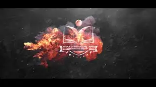Fire Flame Intro video - After Effects template download