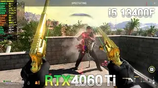 Call of Duty: Warzone 2 Season 5 | RTX 4060 Ti + i5 13400F (1080p 1440p Maximum DLSS) August 2023