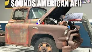 JIMMY'S FIRST START IN OVER 30 YEARS!! MY OLD MILITARY TRUCK FIRES TO LIFE!!
