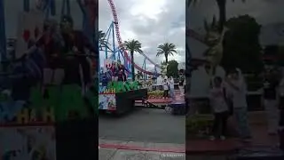 Winning a funny face competition