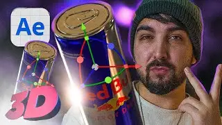 Yepyeni After Effects (Beta) 3D Gücü! | 3D Objeleri After Effects'e Aktarma  