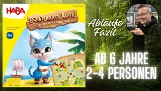 Schatzkarte Ahoi! (Haba) - kooperatives Piratenspiel und Abenteuer