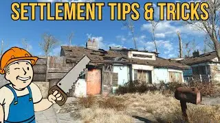 Fallout 4 Settlement Building Tips and Tricks NO MODS