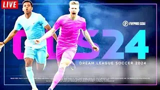 Marcoz Pollow JOGANDO X1 COM OS INSCRITOS NO DREAM LEAGUE SOCCER 2024 🔴 AO VIVO 🔴