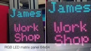 YouTube subscriber count using an LED Matrix and and ESP8266 (Arduino)