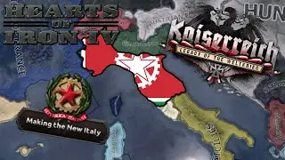 Trying to unify Italy as the Socialist Republic of Italy | Hearts of Iron IV
