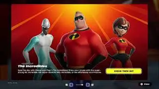 Fortnite The Incredibles are here!