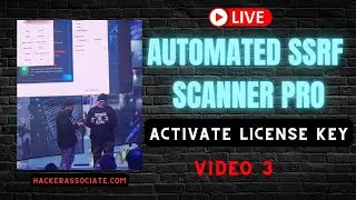 Automated SSRF Scanner Pro: How to active license key | Video 3
