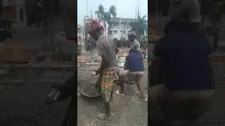 Hardworking blind labour #construction