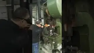 Освобождение "севшего" пресса 100 т.Вырезка предохранительной шайбы