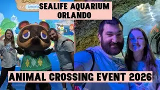 Animal Crossing New Horizon's Event at Sea Life Aquarium | Tom Nook Meet and Greet