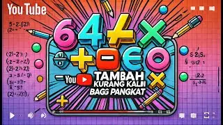 TUTORIAL TAMBAH KURANG KALI BAGI PANGKAT PADA MICROSOFT EXCEL #excel