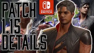 The NEW Mortal Kombat 1 Switch Patch 1.15 DETAILS and Mavado Gameplay