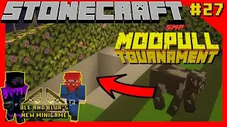 Blur & Ole made a 🎣 BRAND NEW MINIGAME 🐮 w/ FISHING RODS. Moopull! Stonecraft SMP Minecraft 1.19.2