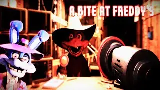 I get to SHOOT Chica is this game | A BITE AT FREDDY'S | PART 1