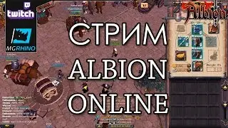 Стрим Albion Online! Соло кач Хилом. Holy 4.2 Solo Fame