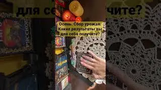 Осень. Сбор урожая. Какие результаты вы для себя получите?🍀⭐️💕