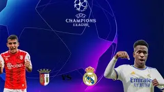 Real Madrid vs Braga Matchday 5 Champions League Road to Final (EAFC Mobile) #realmadrid