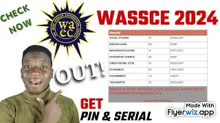 How to check Wassce Results (ALL YEARS ) - Get Pin and Serial Number + PDF