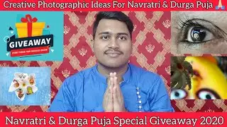 #AkashSingh Navratri & Durga Puja Creative Photographic Idea