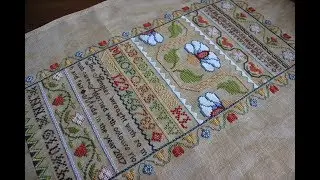☛ Мечтая о сэмплере 🌸 Завершение Античного сэмплера