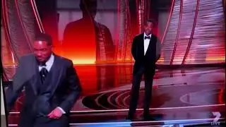 Will smith slaps Chris Rock