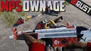 SNOWBALLING HARD w/ the MP5! (Full Wipe) - Rust