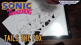 Drawing TAILS in the style of Sonic Mania - | DaDonDraws Ep. 6