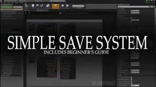 [UE4] Marketplace - Simple Game Save System