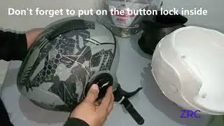 SPYDER HELMET REBOOT 2 VISOR MECHANISM - How to Install