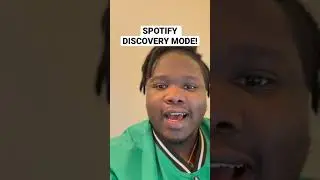 spotify's discovery mode 🔥