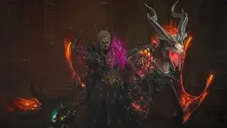 Diablo 4 - Season 13 [Lord of Hatred] - T8 Uber Lilith Kill - Apocalypse Warlock 