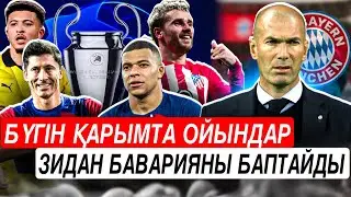 Бүгін чемпиондар лигасы . Зидан ақыры оралды . Ливерпуль нені құртайын деп тұр ?
